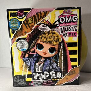 LOL Surprise OMG Remix Pop B.B. Fashion Doll 25 Surprises Brand New Sealed
